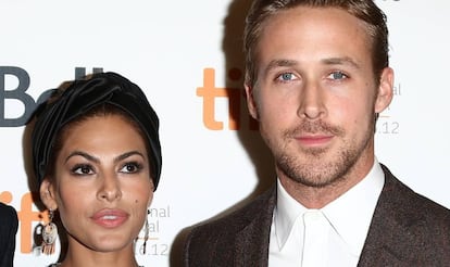 Eva Mendes y Ryan Gosling. 