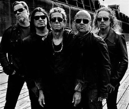 Metallica con Lou Reed