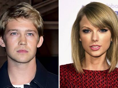 El actor Joe Alwyn y la cantante Taylor Swift.