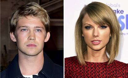 El actor Joe Alwyn y la cantante Taylor Swift.