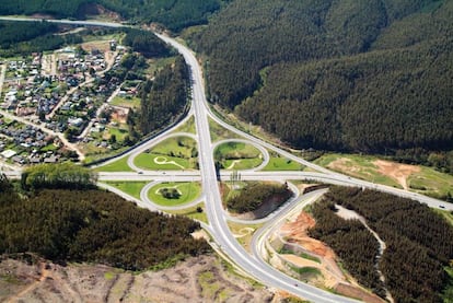 Autopista de Globalv&iacute;a en Chile