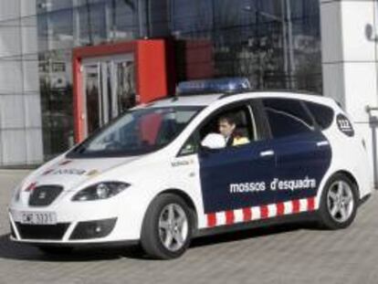 Un coche de los Mossos en un suceso. EFE/Archivo