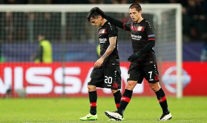 Charles Aránguiz y Hernández durante el partido