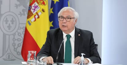 El ministro de Universidades, Manuel Castells.
