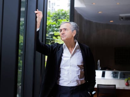 Bernard-Henri Lévy, durante su visita a São Paulo el pasado 24 de noviembre