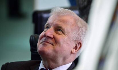 El ministro alemán del Interior, Horst Seehofer, este viernes en Berlín.