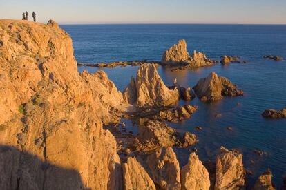 El litoral volcánico de Cabo de Gata, en Almería.