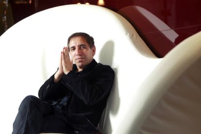 Mohsen Makhmalbaf, in a Madrid hotel.