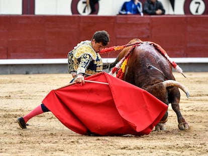 Daniel Luque, el pasado día 1 en la Feria de San Isidro.