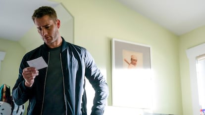 Justin Hartley in 'Tracker,' the most-watched free-to-air series this season in the U.S.