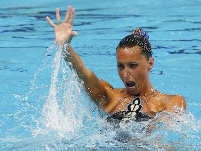 Gemma Mengual, el juliol passat al Mundial de Kazan.