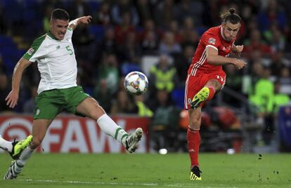 Bale, en la acción del gol