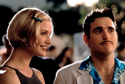 Cameron Diaz y Matt Dillon en una escena de Algo pasa con Mary.