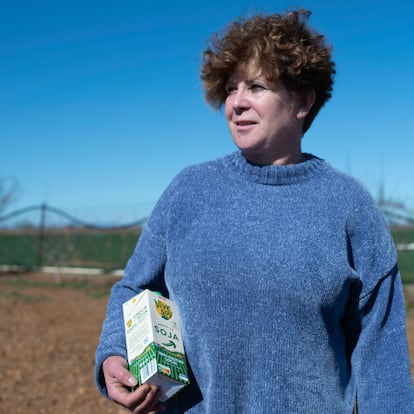 La agricultora Matilde Vallejo.