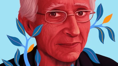 Ilustración del filósofo Xavier Rubert de Ventós.