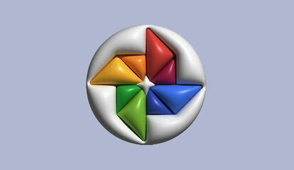 Logotipo de Google Fotos con colores