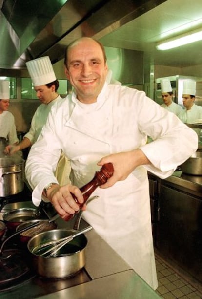 El chef francés Bernard Loiseau.