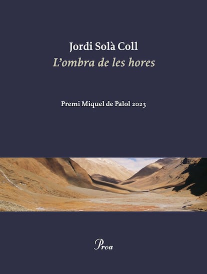 Portada de 'L'ombra de les hores' de Jordi Solà Coll.