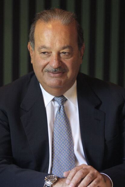 El empresario mexicano Carlos Slim.