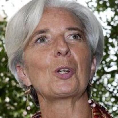 La directora del FMI, Christine Lagarde