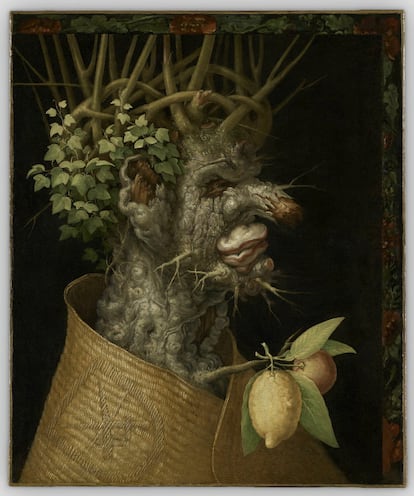 'El invierno', 1573, de Giuseppe Arcimboldo.