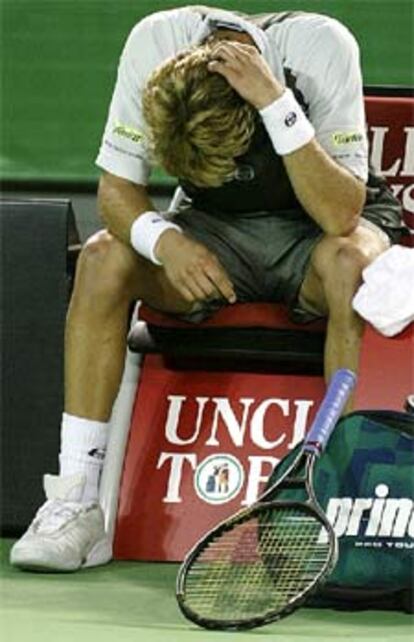 Juan Carlos Ferrero, abatido.