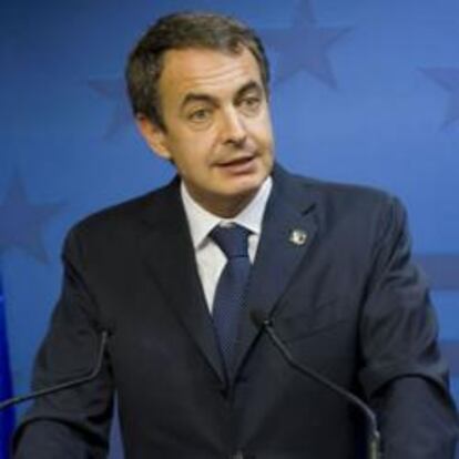 José Luis Rodríguez Zapatero, presidente del Gobierno