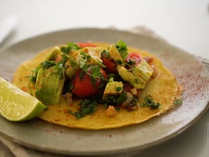 Taco de socca