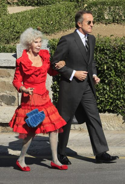 La duquesa de Alba y Alfonso Díez