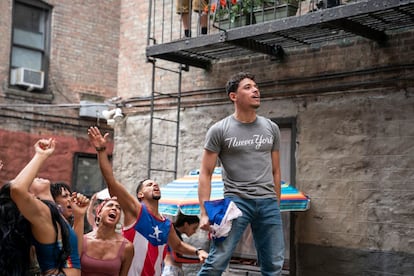 Anthony Ramos en un instante de 'In The Heights'.