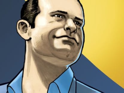 Capa de 'Batman: serenata nocturna', retrato do co-criador Bill Finger.