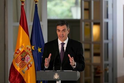 El presidente del Gobierno, Pedro Sánchez.