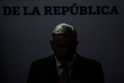 AMLO en Palacio Nacional