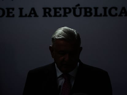 AMLO en Palacio Nacional