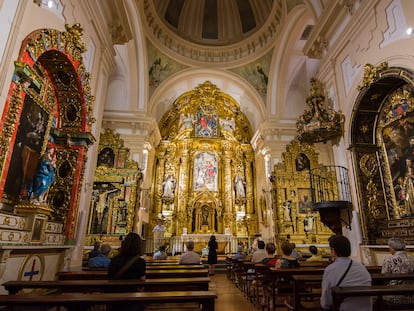 El interior del convento de las Trinitarias Descalzas.