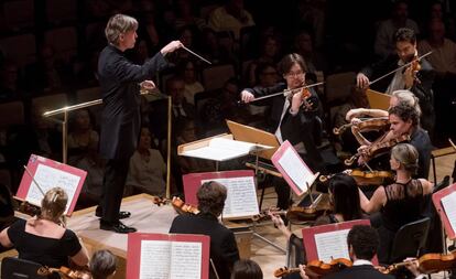 El director finlandés Esa-Pekka Salonen, en Madrid.