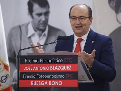 José Castro, presidente del Sevilla.