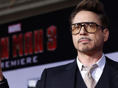 El actor Robert Downey Jr.