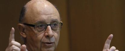 El ministro de Hacienda y Función Pública, Cristóbal Montoro.