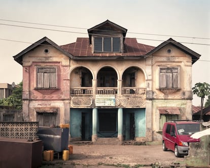 Casa em Ilesa, interior da Nigéria.