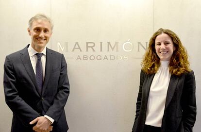 Álvaro Crespo y Yolanda Martínez, socios de Marimón Abogados