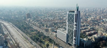 Sede de Telefónica en Santiago de Chile. 