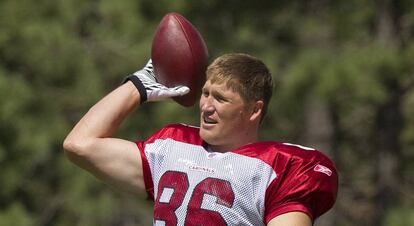 Todd Heap, en una imagen de archivo de agosto de 2011, en la pretemporada con los Arizona Cardinals.