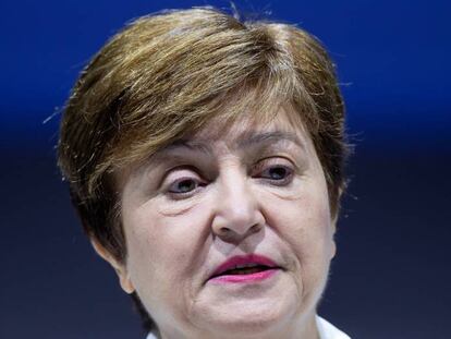 La directora gerente del Fondo Monetario Internacional (FMI), Kristalina Georgieva.