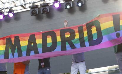 Celebraciones del Orgullo Gay 2018 en Madrid.
