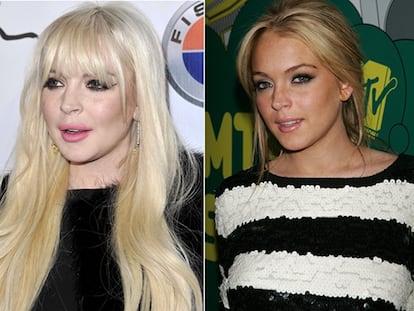 Lindsay Lohan o cómo envejecer gracias a la cirugía y la cosmética