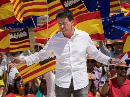 Manuel Valls participa en el acto de la Plataforma España Ciudadana en Palma de Mallorca. 
 