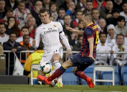 Bale con Iniesta 