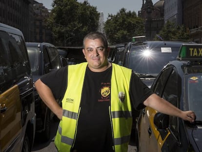 Alberto 'Tito' Álvarez, portaveu d'Elite Taxi a Barcelona.