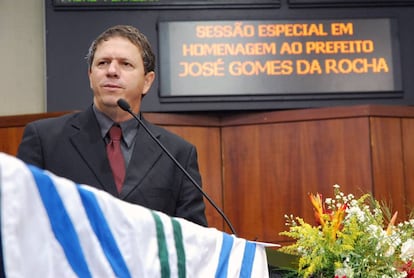 Z&eacute; Gomes, durante solenidade na Assembleia Legislativa.